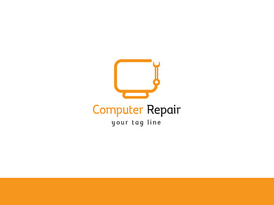 Computer repair / Hardware fixing logo by BdThemes on Dribbble