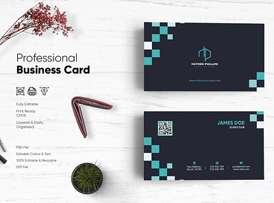 Business Card Design-20 bdthemes design flat design modern design professional business card professional design visit card visiting card visiting card design visitingcard