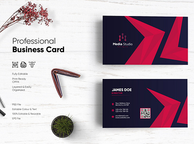 Business Card Design-33 bdthemes design flat design modern design professional business card professional design visit card visiting card visiting card design visitingcard
