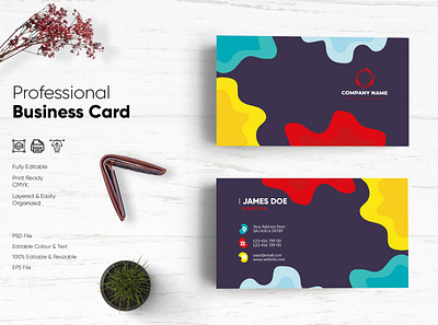 Business Card Design-56 bdthemes design flat design modern design professional business card professional design visit card visiting card visiting card design visitingcard