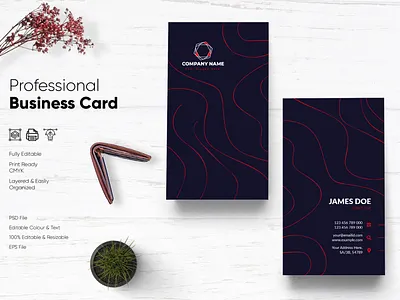 Business Card Design-61 bdthemes design flat design modern design professional business card professional design visit card visiting card visiting card design visitingcard