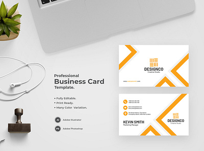 Business Card -135 design flat design modern design professional business card professional design visiting card visiting card design visitingcard