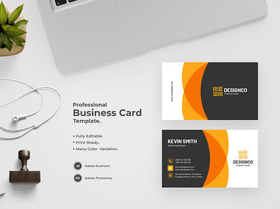 Business Card -142 design flat design modern design professional business card professional design visiting card visiting card design visitingcard