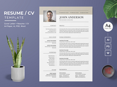 Resume/CV Template-22 cv resume
