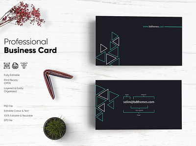 Modern Visiting Card Design-43 design flat design modern design professional business card professional design visiting card visiting card design visitingcard