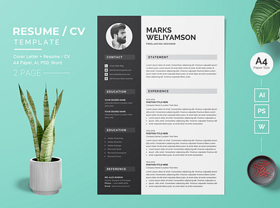 Resume/CV Template-29 cv resume