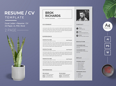 Resume/CV Template-30 cv resume