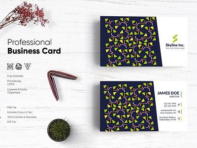 Modern Visiting Card Design-57