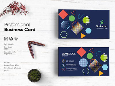 Modern Visiting Card Design-59