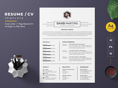 Resume/CV Template-44