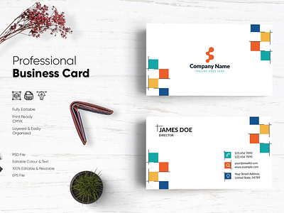 Modern Visiting Card Design-64