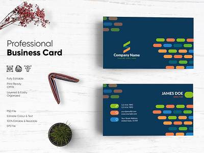 Modern Visiting Card Design-72