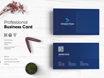 Modern Visiting Card Design-73