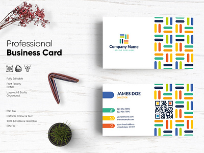 Modern Visiting Card Design-76