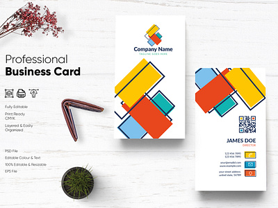 Modern Visiting Card Design-81