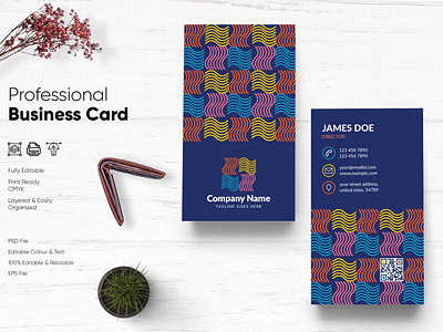 Modern Visiting Card Design-84