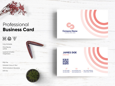 Modern Visiting Card Design-89