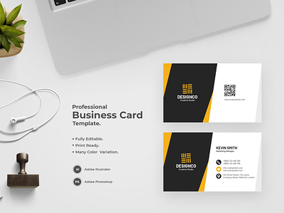Professional Business Card-12 design flat design modern design professional business card professional design visiting card visiting card design visitingcard