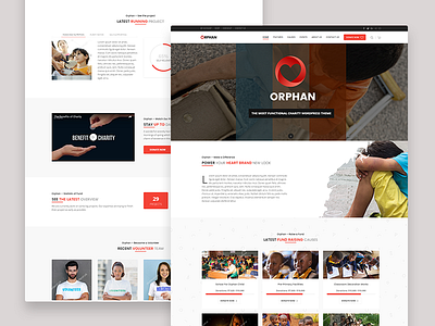 Orphan - Charity WordPress Theme Home Page 3