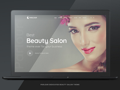 Parlour - Dedicated Beauty Salon Wordpress Theme beauty salon booking system elementor flat design manicure nail salon parlour pedicure revolution slider salon spa therapy uikit 3