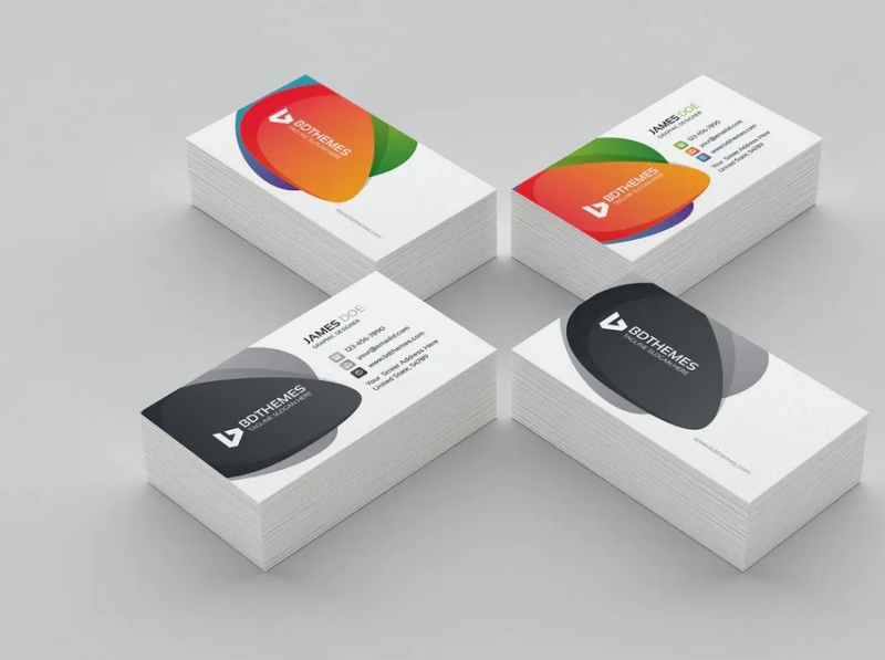 Business Card Template by BdThemes on Dribbble