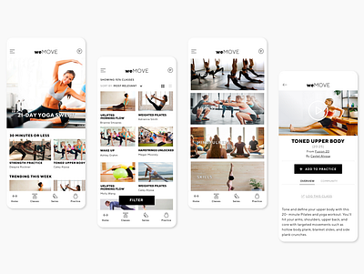 Workout App design fitness fitness app gym mobile mobile ui sport trainer training ux uxdesign uxui workout yoga