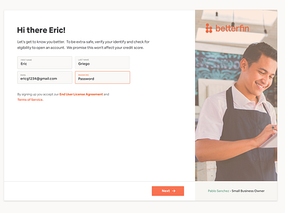 Onboarding Screen