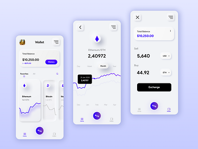 Crypto Wallet Concept