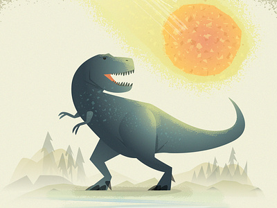 Here We Go Digging Dinosaur Bones dinosaurs illustration kids book vector