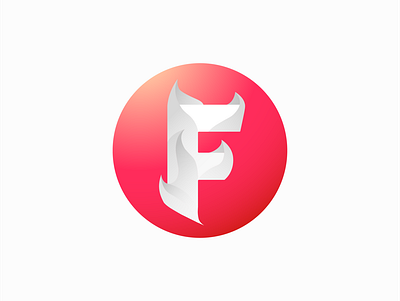 FLAME Logo. branding dailylogo dailylogochallenge design fire flame logo