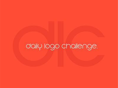 DLC Daily logo challenge. branding clean dailylogo dailylogochallenge design dlc font logo typo