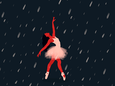 Ballerina ballerina ballet dancer dancing design digital digital art girl illustration portrait woman