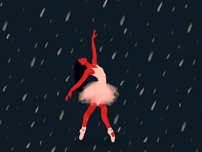 Pointe shoes on ballet barre by Anne Ferraz on Dribbble