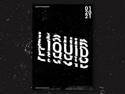 Liquid Distortion Typography abstract artist artwork design kinetic kinetictypography photoshop poster poster a day poster art poster collection poster design poster photoshop posters text effect text effect photoshop typography typography art typography design typography poster