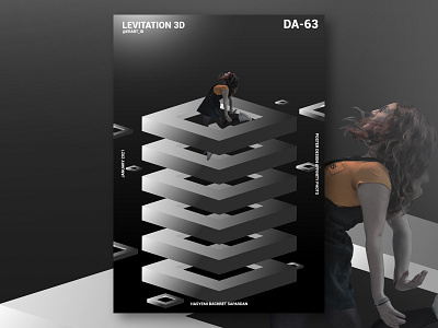 3D Levitation Poster Design