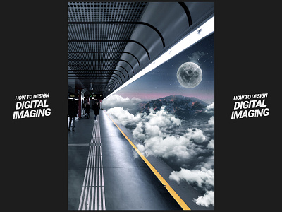 Digital Imaging Fantasy Clouds Station clouds composite compositing digital art digital imaging editing photo fantasy how to manipulation manipulation photo photo editor photography photoshop surreal surrealist