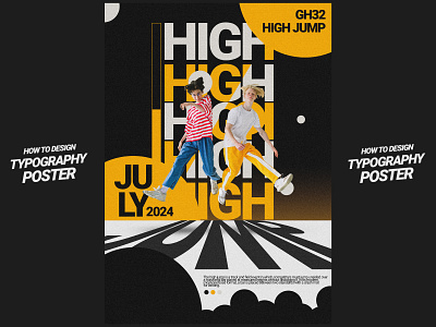 High Jump Poster Design