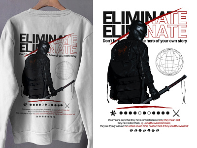 Streetwear "Eliminate" Design