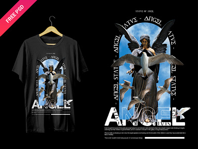 Statue of Angels Streetwear Design