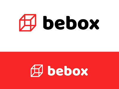 Bebox Logo Design app branding delivery geometric logo logo design manufacturing shipping tech technology typography