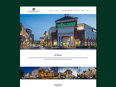 Greenberg Gibbons Website Design Concept