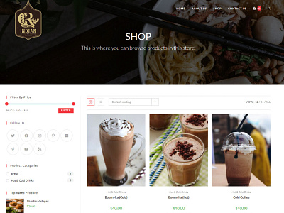 Reva Food Court app branding delivery design development ecommerce graphic design illustration logo ui ux vector website