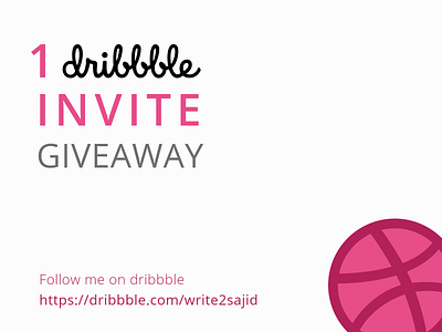 Dribbble Invites