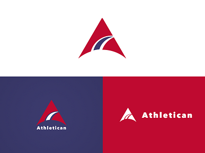 Sport shop and clothing brand american branding logo sport branding