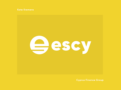 Escy logo | Finance Group | Cyprus branding logo modern logo