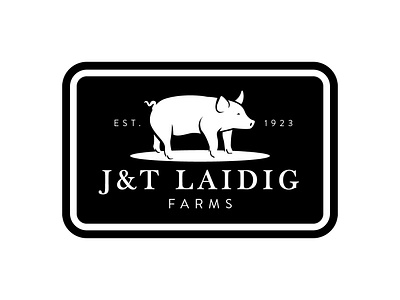 J&T Laidig Farms Logo logo
