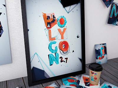 polygon cinema 4d design graphic design identity logo lowpoly poly polygon