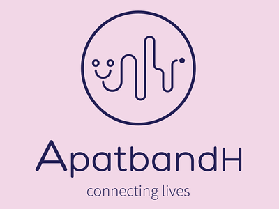 Logo Design for health care start up ApatbandH. app branding design icon illustration logo vector