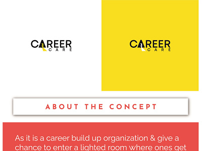 Career Care institute logo branding design logo