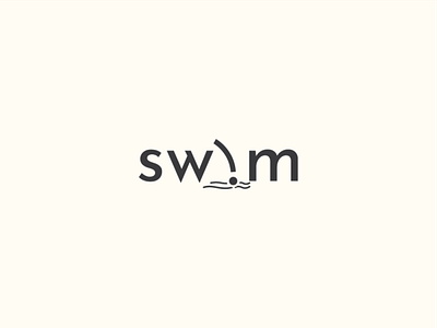 Swim app branding design icon illustration logo ui ux vector